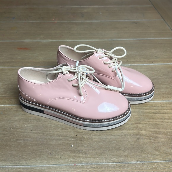 Zara Shoes Zara Girls Oxford Lace Up Shoes Sz 35 Poshmark